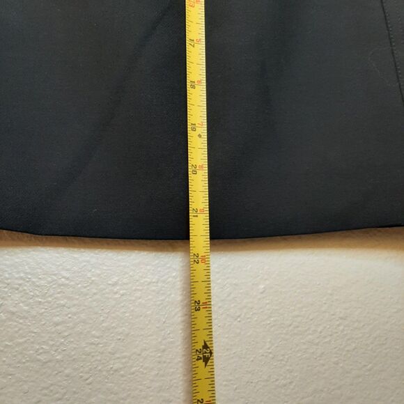 Diane Von Furstenberg Skirt Women Size 6 Black Straight Pencil Career Pull On - Picture 2 of 11